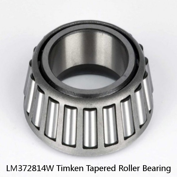 LM372814W Timken Tapered Roller Bearing