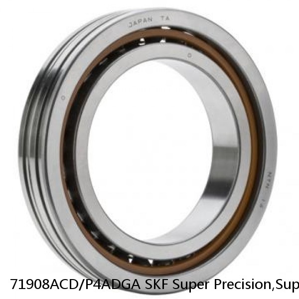 71908ACD/P4ADGA SKF Super Precision,Super Precision Bearings,Super Precision Angular Contact,71900 Series,25 Degree Contact Angle