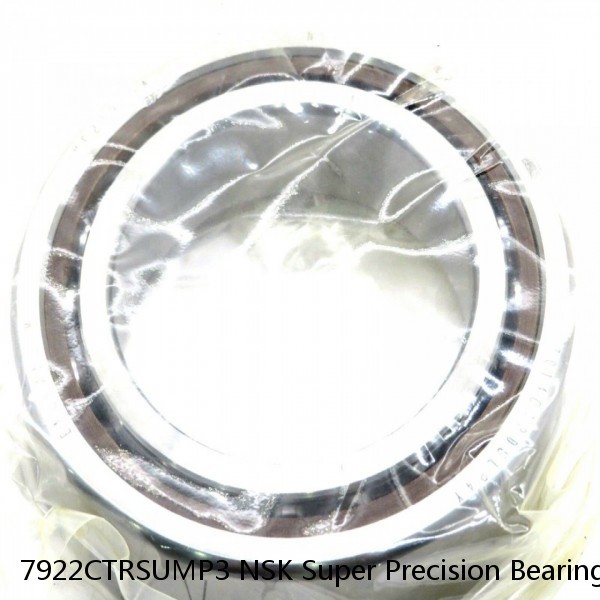 7922CTRSUMP3 NSK Super Precision Bearings